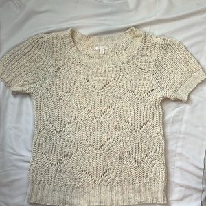 Lauren Conrad short sleeve sweater.
